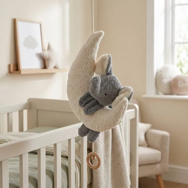 Efie Efie Spieluhr Elefant auf Mond – Produktbild 6 von 8