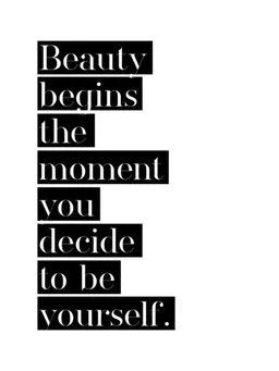 Photocircle Photocircle Poster / Leinwandbild - Be Yourself No4 – Produktbild 1 von 1