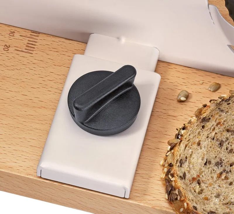 Zassenhaus Zassenhaus manuelle Brotschneidemaschine "PURE" mit Saugfüßen und Tischklemme – Produktbild 5 von 6
