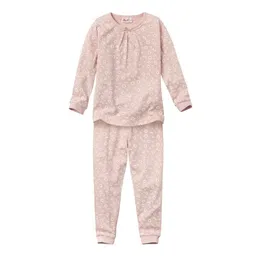 People Wear Organic People Wear Organic Pyjama, rosa bedruckt, "floral", Bio-Baumwolle – Produktbild 1 von 1
