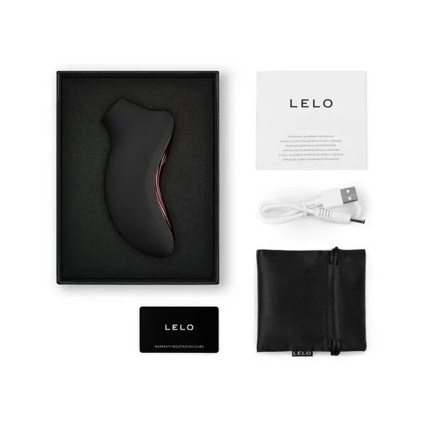 LELO Klitoris-Stimulator mit Schallwellen - LELO SONA 3 Cruise, Schwarz, – Produktbild 4 von 4