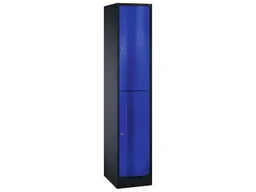 C+P C+P Schließfachschrank 1 Turm an/bl 2er – Produktbild 1 von 1