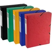 Exacompta 10 Exacompta Archivboxen "Scotten" aus Colorspan, 600 g/m², DIN A4, sortiert, RB 60 mm – Produktbild 1 von 1