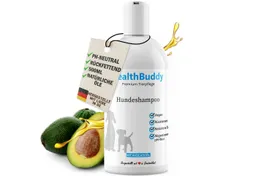 healthBuddy Tiershampoo Premium Hundeshampoo mit natürlichem Avocadoöl, 500 ml, (Packung, – Made in Germany – Entfernt unangenehme Gerüche), Für empfindliche Haut und Fell, Rückfettend, gegen Juckreiz und Flöhe – Produktbild 1 von 1