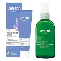 Weleda Iris Feuchtigkeitscreme & Refining Hydra Toner – Produktbild 1 von 1