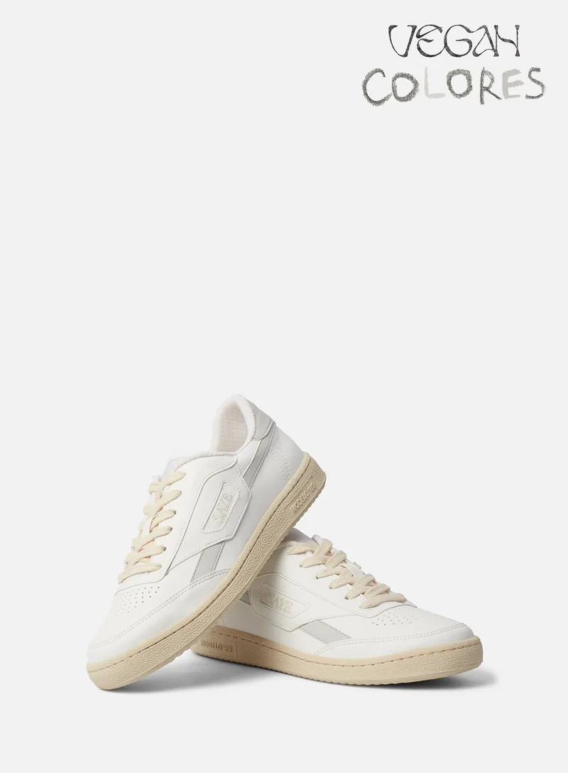 SAYE SAYE Herren vegan Sneaker Modelo '89, Hellgrau, – Produktbild 1 von 2