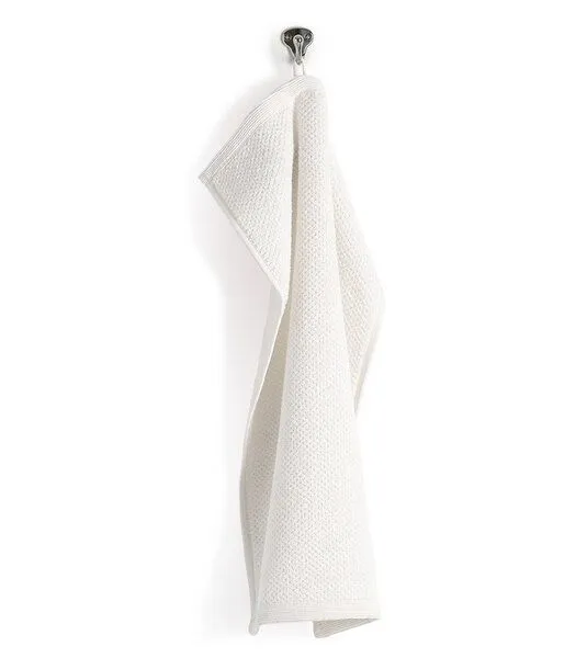 Kushel Towels Kushel Towels Gästehandtuch aus Biobaumwolle & TENCEL Modal, Cloud white, – Produktbild 1 von 3