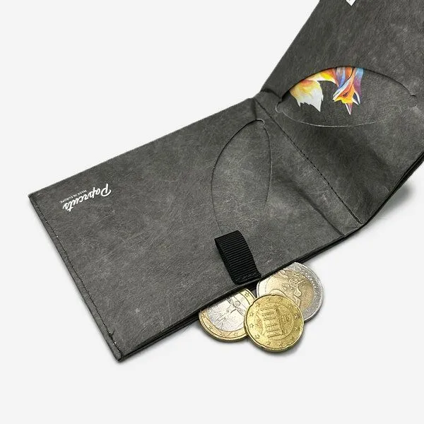 paprcuts paprcuts RFID Portemonnaie Pro, Funky fox (schwarz), – Produktbild 4 von 4