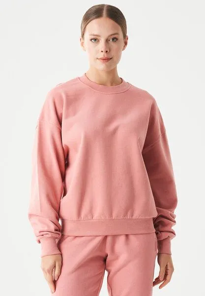 ORGANICATION ORGANICATION ESSENTIALS-BUKET- Soft Touch Sweatshirt aus Bio-Baumwolle, Blush, – Produktbild 1 von 4