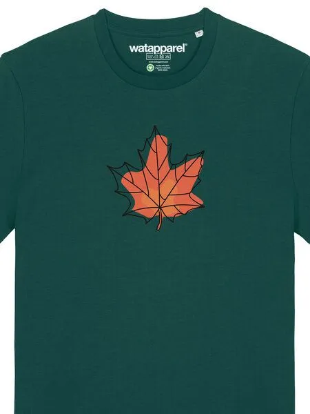 watapparel watapparel T-Shirt Unisex Herbst, Glazed green, – Produktbild 3 von 3