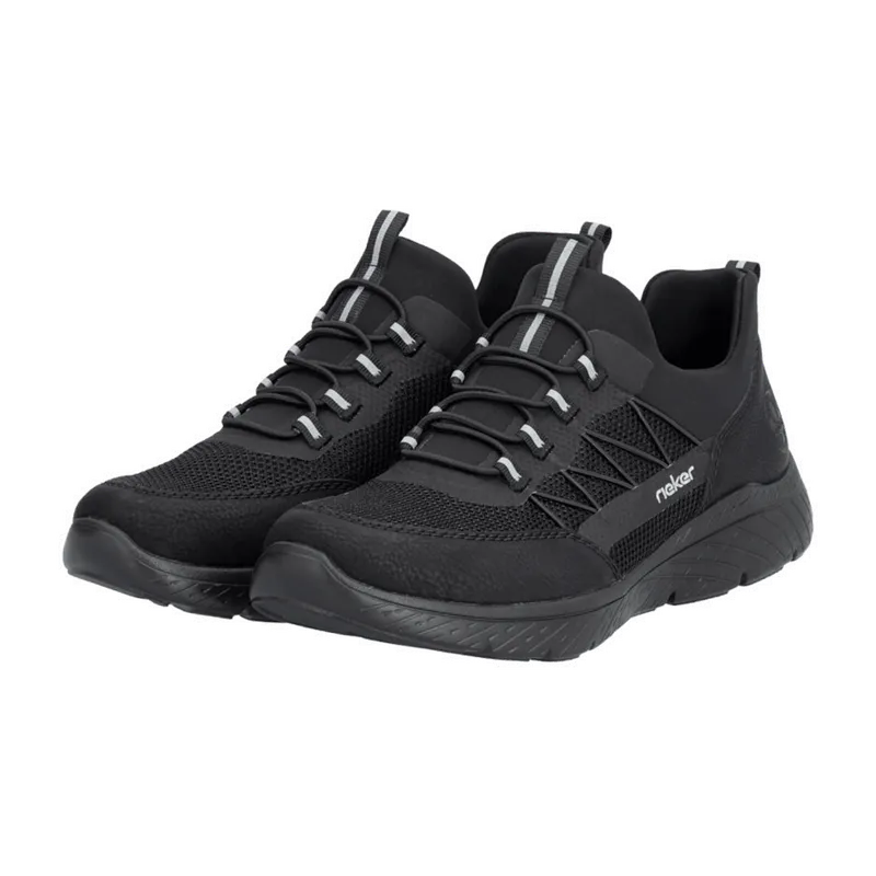 Rieker Rieker HWK Damen Halbschuhe für Damen, schwarz, Größe 39 EU, Schwarz, – Produktbild 8 von 8