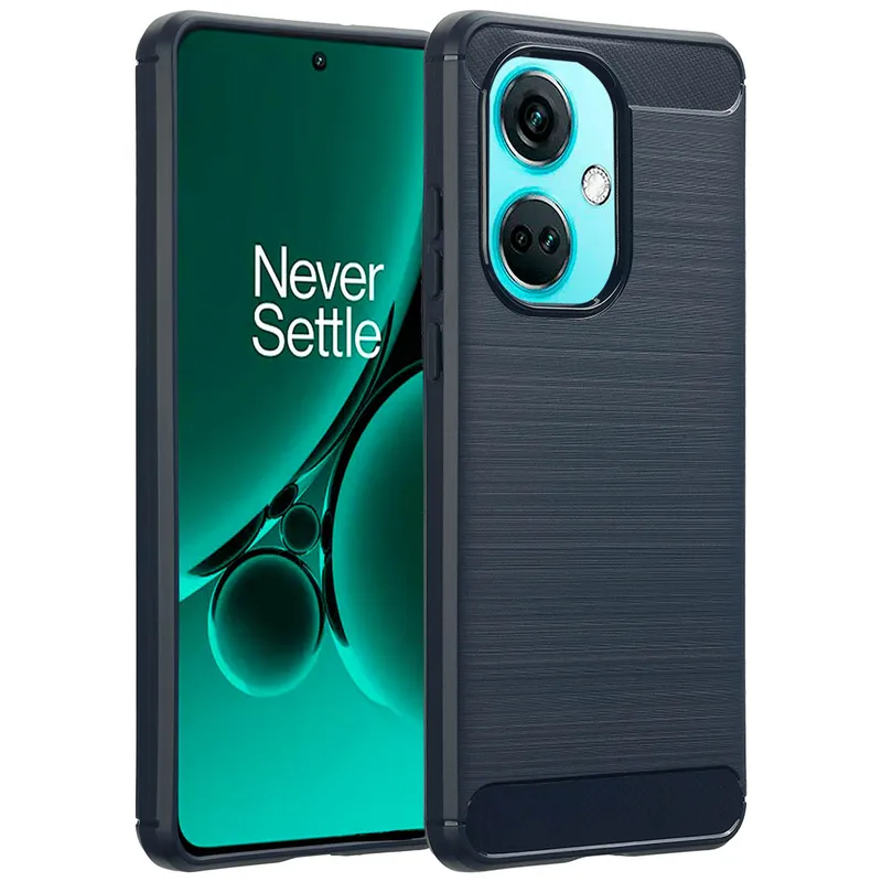 imoshion imoshion Brushed Back Cover für das OnePlus Nord CE 3, Dunkelblau, – Produktbild 1 von 1