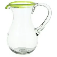 GLOBO Fair Trade GLOBO Fair Trade Krug JARRA aus Recyclingglas, mundgeblasen, verschiedene Designs – Produktbild 1 von 1