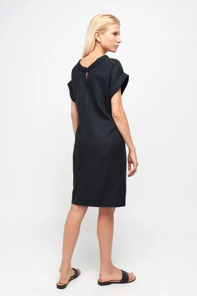 SHIPSHEIP SHIPSHEIP CAMILLE - Damen Kleid aus Bio-Baumwolle, Schwarz, – Produktbild 3 von 4