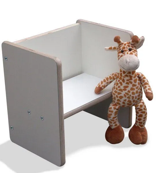 Die Schreiner Christoph Siegel Die Schreiner Christoph Siegel Kinder Wendehocker 2mount weiss zum selbst zusammen bauen – Produktbild 1 von 4