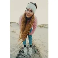 Mea-das Ding Mea-das Ding Mea Stirnband - das Tüddelband aus 100 % Schurwolle (Merinowolle), Taupe, – Produktbild 1 von 1