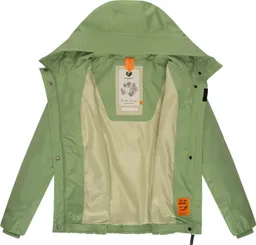 ragwear ragwear Outdoorjacke Vannesa Wasserdichte Damen Übergangsjacke mit Kapuze – Produktbild 1 von 1