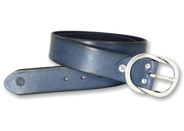 Greenbelts Greenbelts Damen Ledergürtel ANDREA, Blau, – Produktbild 4 von 4