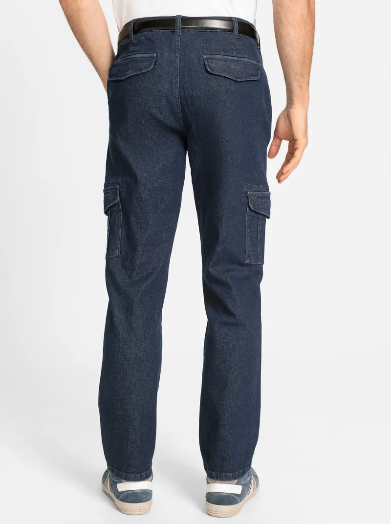 Catamaran Cargojeans, Dark blue denim, – Produktbild 3 von 3