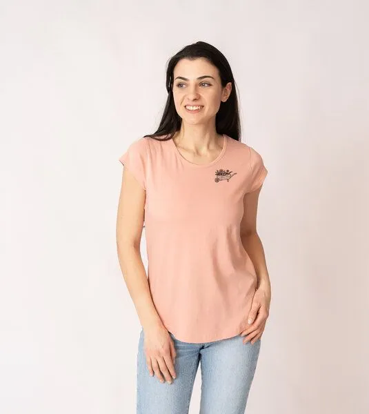 Gary Mash GARY MASH Shirt Asheville Schubkarren aus Bio-Baumwolle, Rosa, – Produktbild 4 von 4
