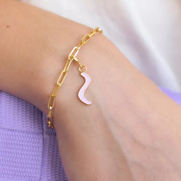 Paeoni Colors Paeoni Colors Curvy-Anhänger aus 18k Gold Vermeil, 925 Sterling Silber – Produktbild 2 von 3