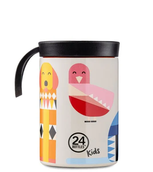 24bottles 24bottles 350ml Thermos Reisebecher für Snacks aus Edelstahl – Produktbild 1 von 3