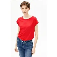 ARMEDANGELS ARMEDANGELS JILAANA Damen T-Shirt aus TENCEL Lyocell Mix, Mars red, – Produktbild 1 von 1