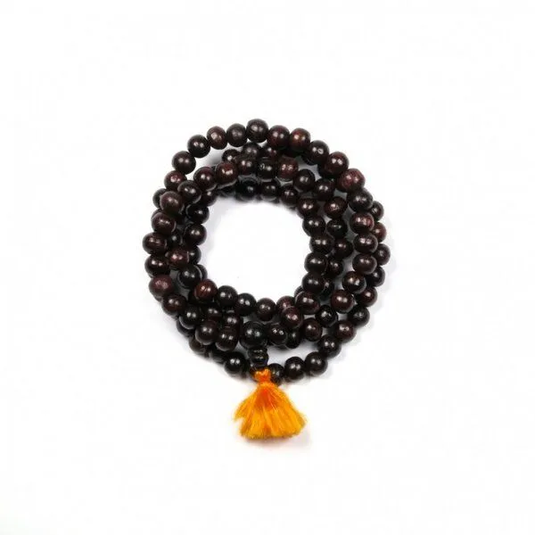 Just Be Just Be Rosenholz Mala 9 mm – Produktbild 2 von 3