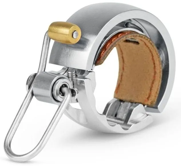 Knog Knog Fahrradklingel Oi Luxe klein 22.2mm silber – Produktbild 3 von 3