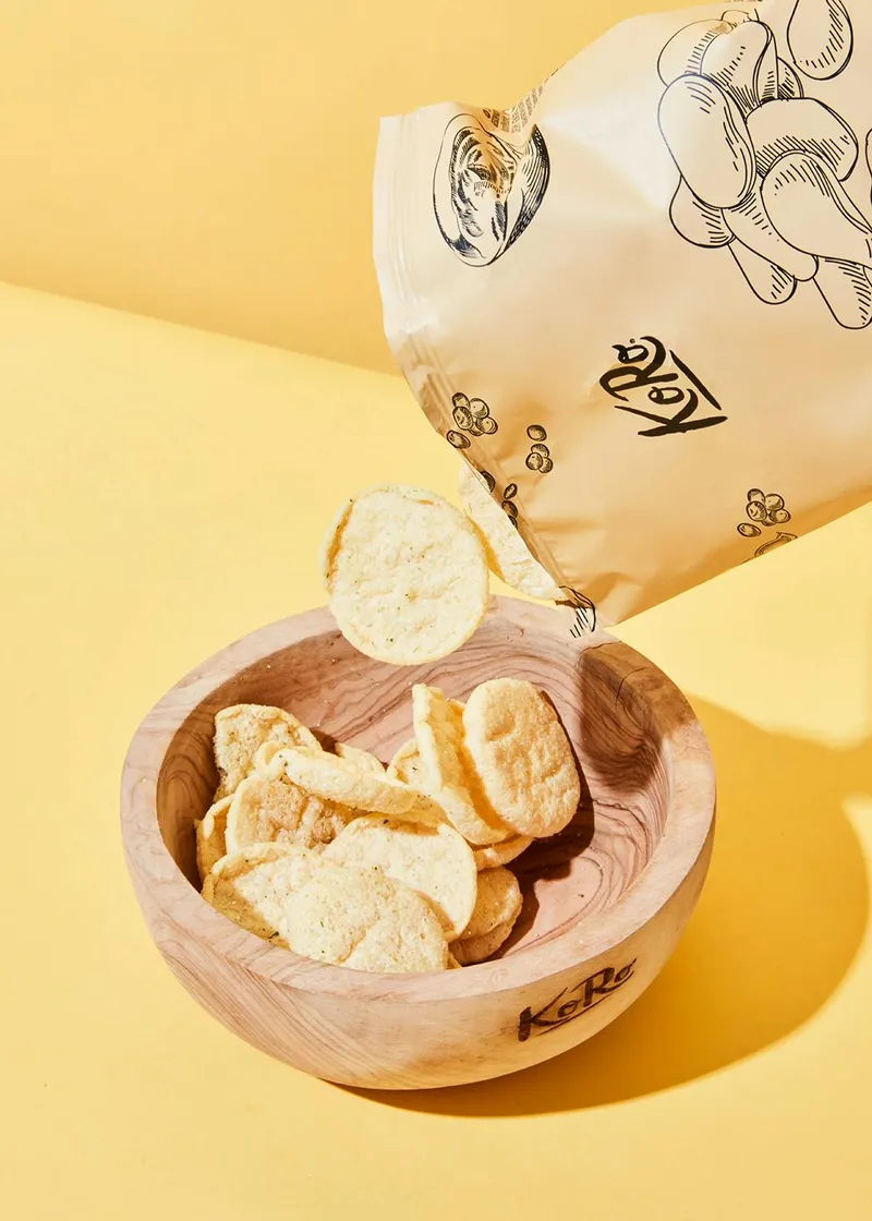 KoRo Protein Pop Chips mit Sour Cream 14 x 50 g – Produktbild 5 von 5