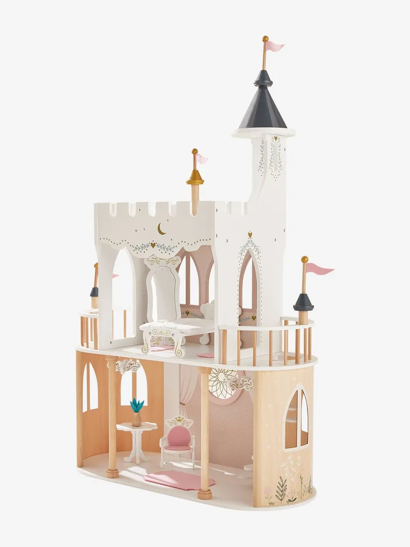Vertbaudet Puppenschloss, Weiß, – Produktbild 4 von 4