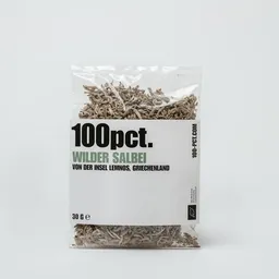 100pct. 100pct. Wilder Bio-Salbei von der Insel Lemnos, Griechenland – Produktbild 1 von 1
