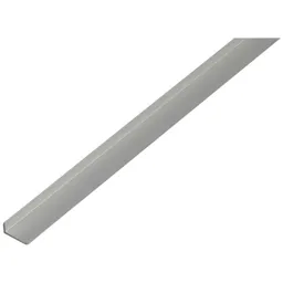 Alberts ALBERTS Kantenschutzprofil, abgeschrägt,Alu silber elox.,LxBxHxS 1000 x 19,6 x 8,6 x 1,6 mm – Produktbild 1 von 1