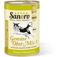 Sanoro Sanoro BIO Gemüse-Obst-Mix 1 mit Bio-Karotte 12x400g – Produktbild 1 von 1