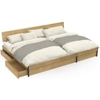 ekomia ekomia Familienbett Luna Storage, Schwarz, – Produktbild 1 von 1