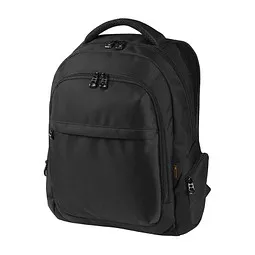 Halfar Notebook-Rucksack MISSION, schwarz – Produktbild 1 von 1