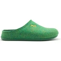 thies Veganer Slipper "thies ® PET", fair, mit Wechselfussbett, Verde (grün), – Produktbild 1 von 1