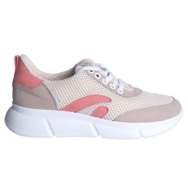 Grand Step Shoes Grand Step Shoes Damen Sneaker Speed, Vanille (beige-pink), – Produktbild 1 von 2