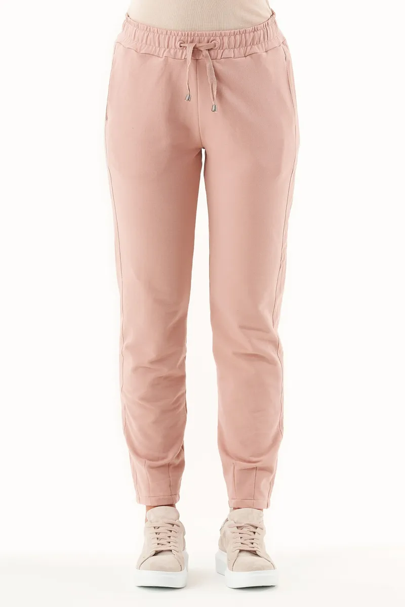ORGANICATION ORGANICATION Damen vegan Jogginghose Bio-Baumwolle Misty Rose, Rosa, – Produktbild 2 von 2