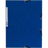 Exacompta Exacompta Eckspannermappe mit 3 Klappen "Premium Manila" DIN A4 blau – Produktbild 1 von 1