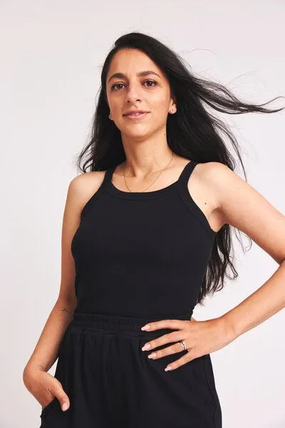 Baìge the Label Baìge the Label Tanktop Banu, Schwarz, – Produktbild 1 von 4