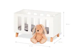 Pinolino Pinolino Puppenbett „Marit”, 4-tlg. – Produktbild 1 von 1