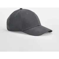 Beechfield Beechfield Herren atmungsaktive Cap mit verstellbarer Schiebeschnalle und gebogenem Schirm, Grau (graphite), – Produktbild 1 von 1