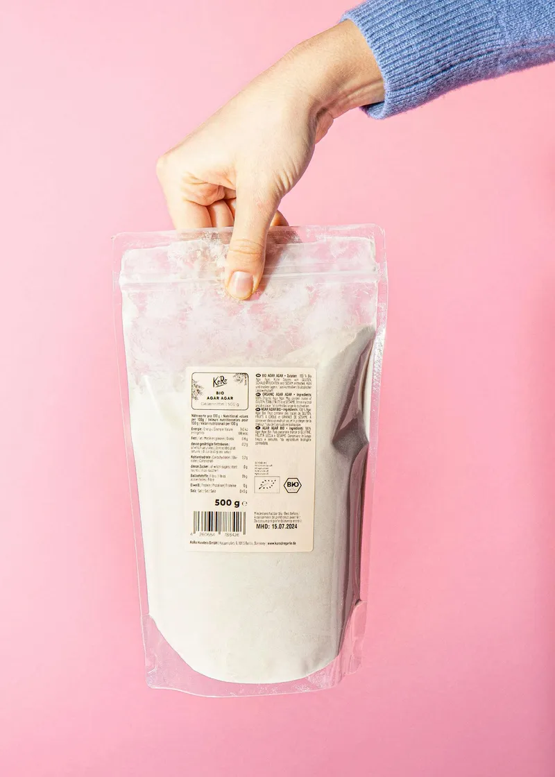 KoRo Bio Agar Agar | 500 g – Produktbild 5 von 5