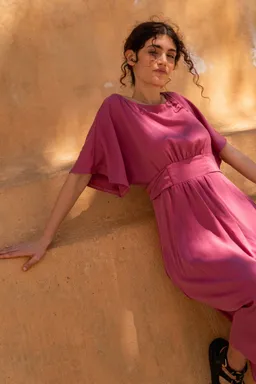 WiDDA Widda Damen vegan Kleid Lissi Rosa – Produktbild 1 von 1