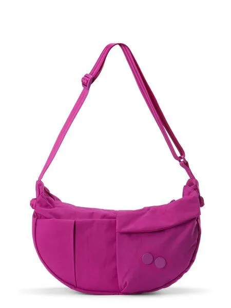 PINQPONQ PINQPONQ Crossbody Bag Krumm Medium, Pink (crinkle fuchsia), – Produktbild 1 von 3