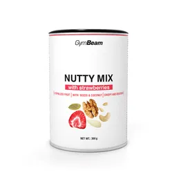 GymBeam Food GymBeam Nutty Mix mit Erdbeeren 300 g – Produktbild 1 von 1