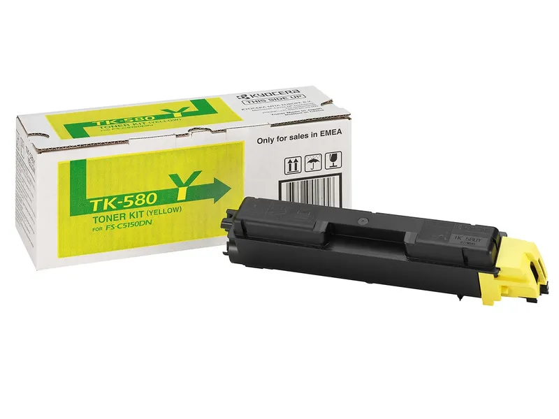 Kyocera Kyocera Toner TK-580Y gelb – Produktbild 1 von 2