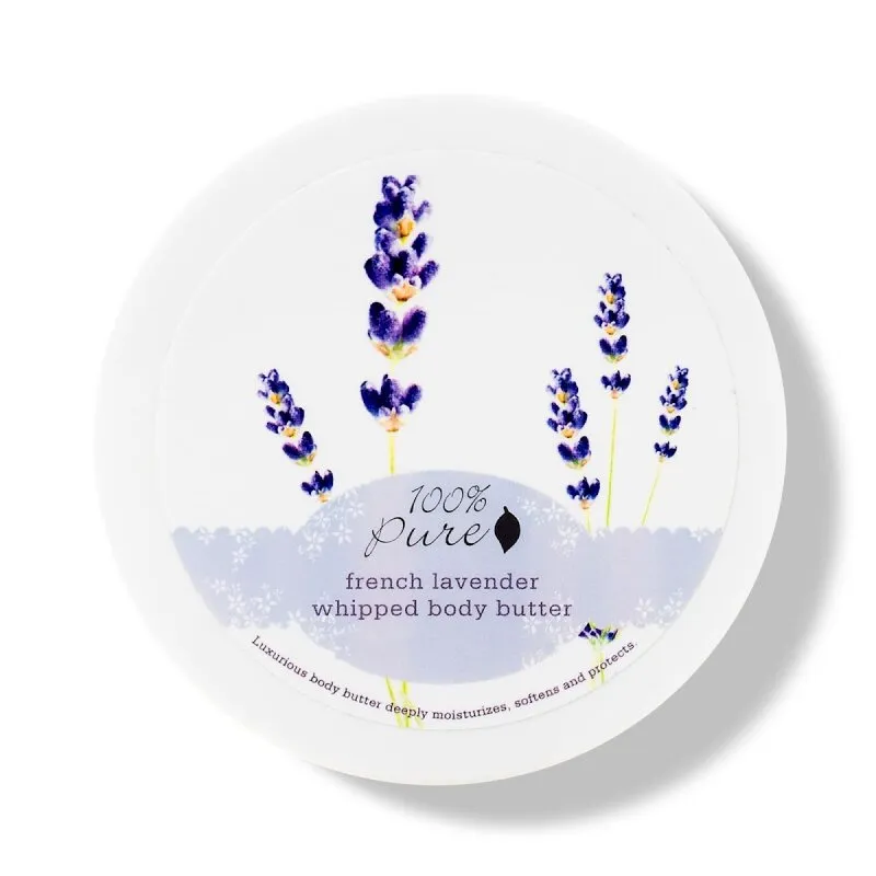 100% PURE® - Purity Cosmetics French Lavender Whipped Body Butter - Körperbutter – Produktbild 1 von 1