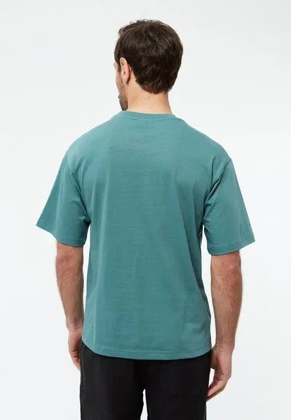 Givn Berlin Givn Berlin T-Shirt GBLASSE aus Bio-Baumwoll, Graphite green, – Produktbild 4 von 4